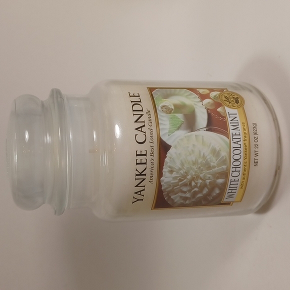 Yankee Candle, White Chocolate Mint Jar Candle